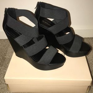 BCBG Wedge Heels